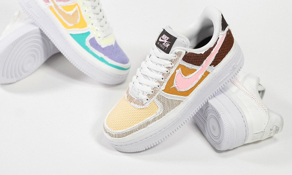 nike air force 1 fauna brown